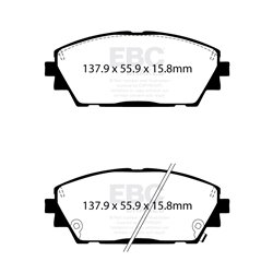 Klocki Ebc Yellow Stuff - DP42416R