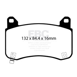 Klocki Ebc Yellow Stuff - DP42418R