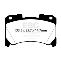 Klocki Ebc Yellow Stuff - DP42430R