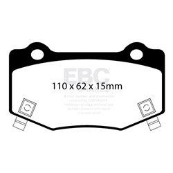 Klocki Ebc Yellow Stuff - DP43023R