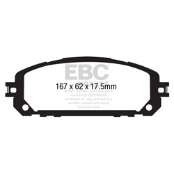 Klocki Ebc Yellow Stuff - DP43030R