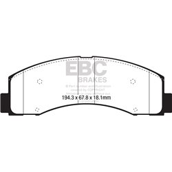 Klocki Ebc Yellow Stuff - DP43088R