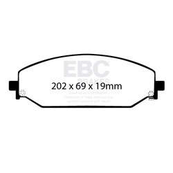 Klocki Ebc Yellow Stuff - DP43094R