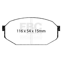 Klocki Ebc Yellow Stuff - DP4433R
