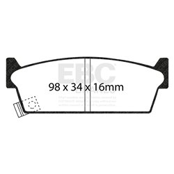 Klocki Ebc Yellow Stuff - DP4686/2R