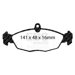 Klocki Ebc Yellow Stuff - DP4940R