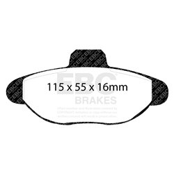 Klocki Ebc Yellow Stuff - DP4944R