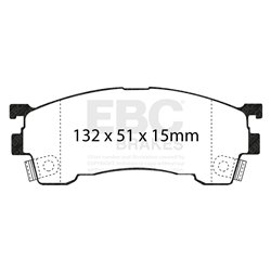 Klocki Ebc Yellow Stuff - DP4971R