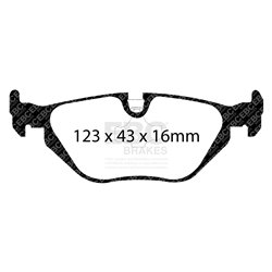 Klocki Ebc Blue Stuff - DP51079NDX