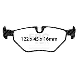 Klocki Ebc Blue Stuff - DP51091NDX