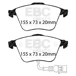 Klocki Ebc Blue Stuff - DP51946NDX
