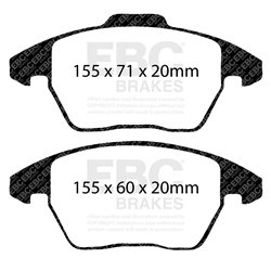 Klocki Ebc Blue Stuff - DP52052NDX