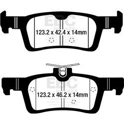 Klocki EBC Blue Stuff - DP52319NDX