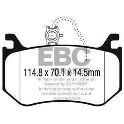 Klocki Ebc Blue Stuff - DP52326NDX