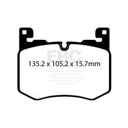 Klocki EBC Blue Stuff - DP52412NDX