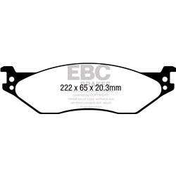 Klocki Ebc Blue Stuff - DP53038NDX