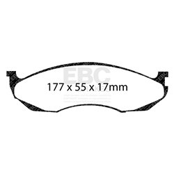 Klocki Ebc Green 6000 4x4 SUV - DP61022