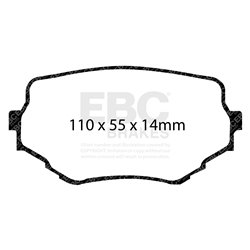 Klocki Ebc Green 6000 4x4 SUV - DP61099