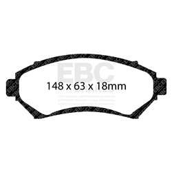 Klocki Ebc Green 6000 4x4 SUV - DP61100