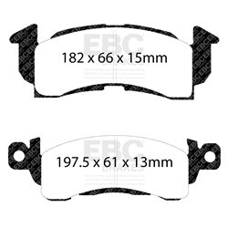 Klocki Ebc Green 6000 4x4 SUV - DP61145