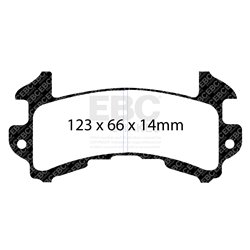 Klocki Ebc Green 6000 4x4 SUV - DP61146