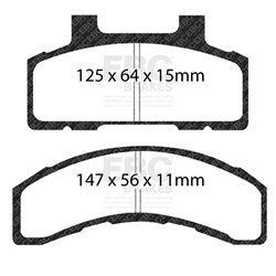 Klocki Ebc Green 6000 4x4 SUV - DP61240