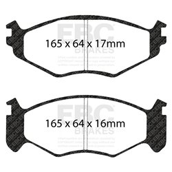 Klocki Ebc Green 6000 4x4 SUV - DP61250