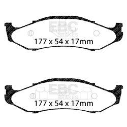 Klocki Ebc Green 6000 4x4 SUV - DP61255