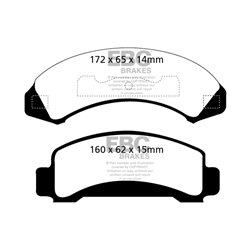 Klocki Ebc Green 6000 4x4 SUV - DP61272