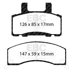 Klocki Ebc Green 6000 4x4 SUV - DP61274