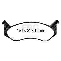 Klocki Ebc Green 6000 4x4 SUV - DP61277