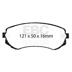 Klocki Ebc Green 6000 4x4 SUV - DP61279