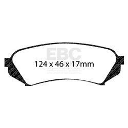 Klocki Ebc Green 6000 4x4 SUV - DP61282