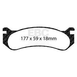 Klocki Ebc Green 6000 4x4 SUV - DP61304