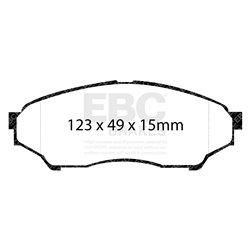 Klocki Ebc Green 6000 4x4 SUV - DP61347