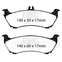 Klocki Ebc Green 6000 4x4 SUV - DP61437