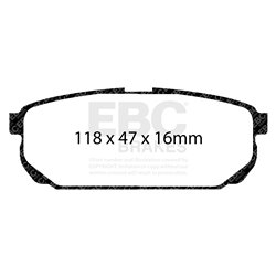 Klocki Ebc Green 6000 4x4 SUV - DP61559