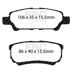 Klocki Ebc Green 6000 4x4 SUV - DP61563