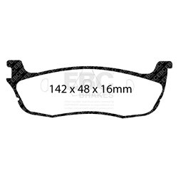 Klocki Ebc Green 6000 4x4 SUV - DP61601