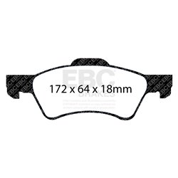 Klocki Ebc Green 6000 4x4 SUV - DP61613