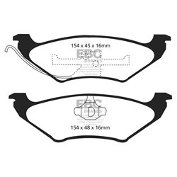 Klocki Ebc Green 6000 4x4 SUV - DP61625
