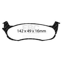 Klocki Ebc Green 6000 4x4 SUV - DP61633