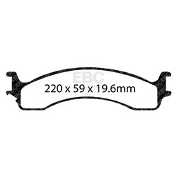 Klocki Ebc Green 6000 4x4 SUV - DP61640