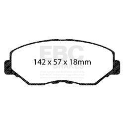 Klocki Ebc Green 6000 4x4 SUV - DP61655