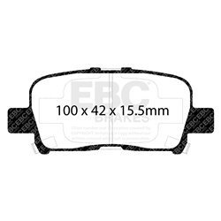 Klocki Ebc Green 6000 4x4 SUV - DP61662