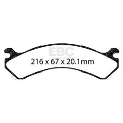 Klocki Ebc Green 6000 4x4 SUV - DP61663