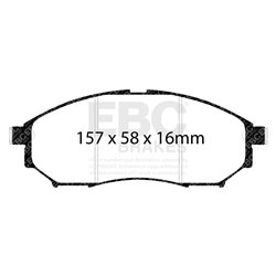 Klocki Ebc Green 6000 4x4 SUV - DP61671