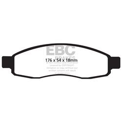 Klocki Ebc Green 6000 4x4 SUV - DP61698