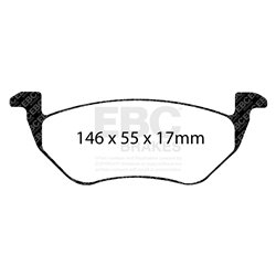 Klocki Ebc Green 6000 4x4 SUV - DP61710