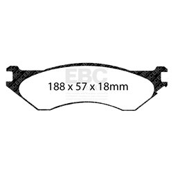 Klocki Ebc Green 6000 4x4 SUV - DP61729